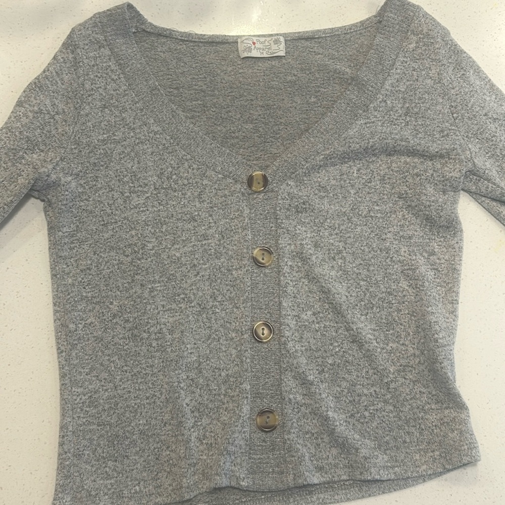 Cropped sweater